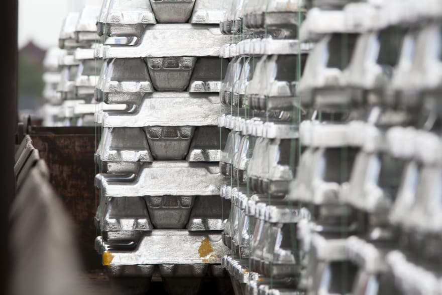 lingotes de aluminio para la producción